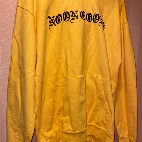 NOON GOONS Yellow Logo Hoodie - Picture 4 of 8